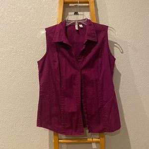 St. John’s Bay Burgundy Blouse